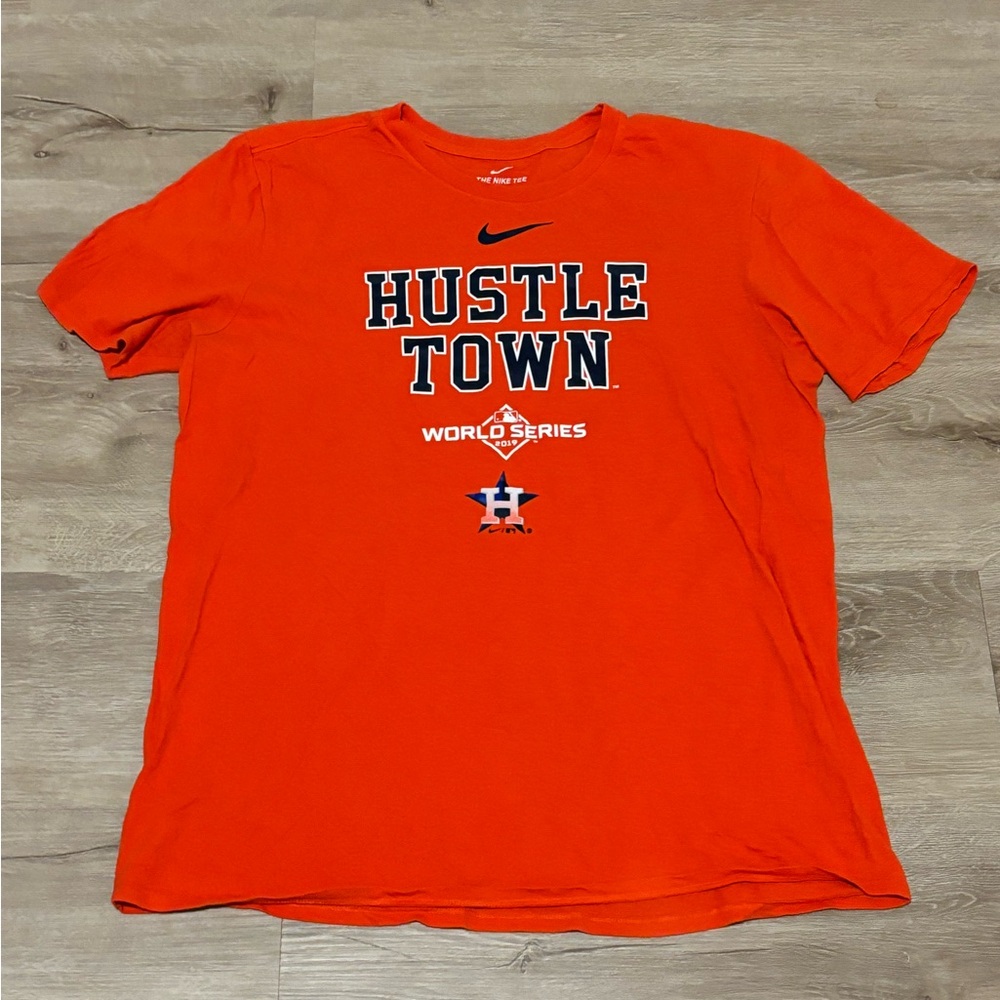 Nike Houston Astros 2019 World Series Men's Orange T-Shirt